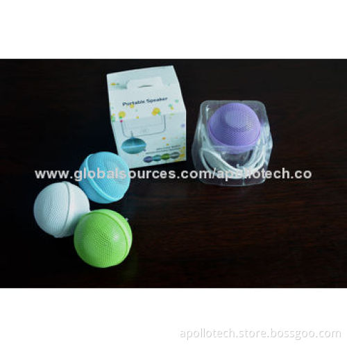 Portable Mini Speakers, Mobile Phone Use, Made of Plastic Material, 500mAh Capacity, Balloon Shaped